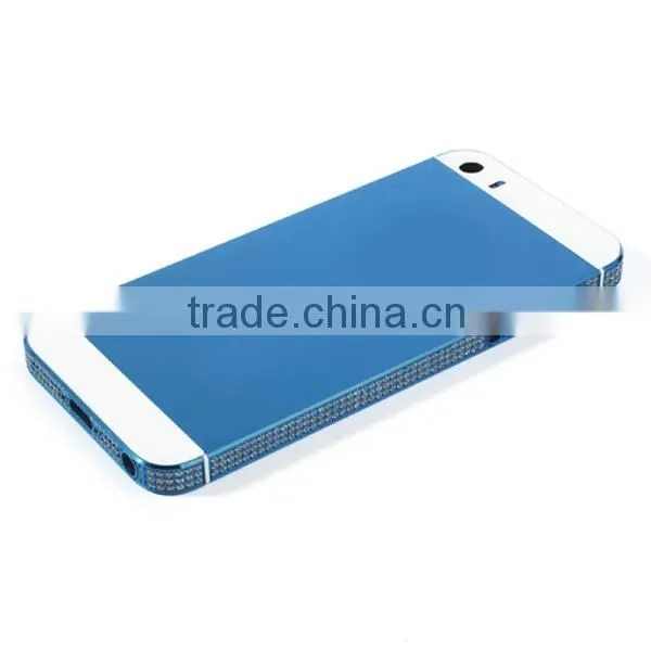 blue diamond housing for iphone 5s housing cover