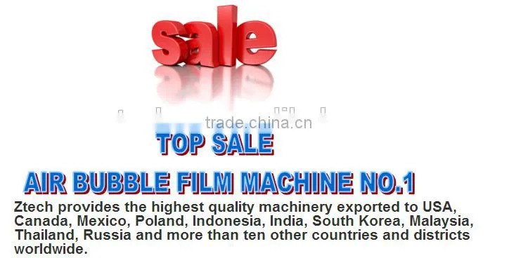 Made in China air bubble film machine for packing the furniture