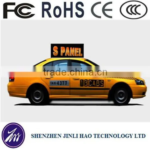 Taxi Advertisement New Product Outdoor Programmable LED Signs