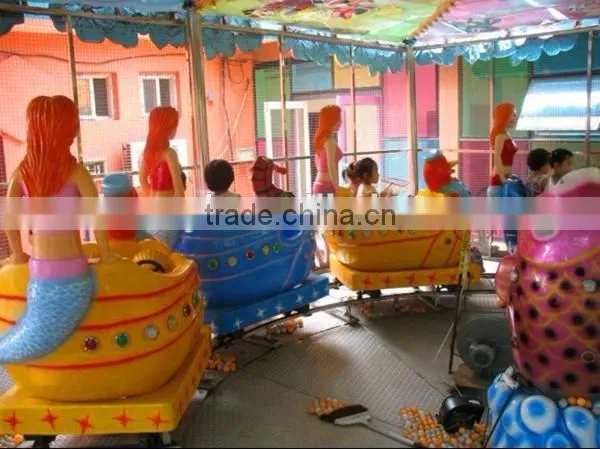 Playground outdoor and indoors kids amusement rides happy spray ball car