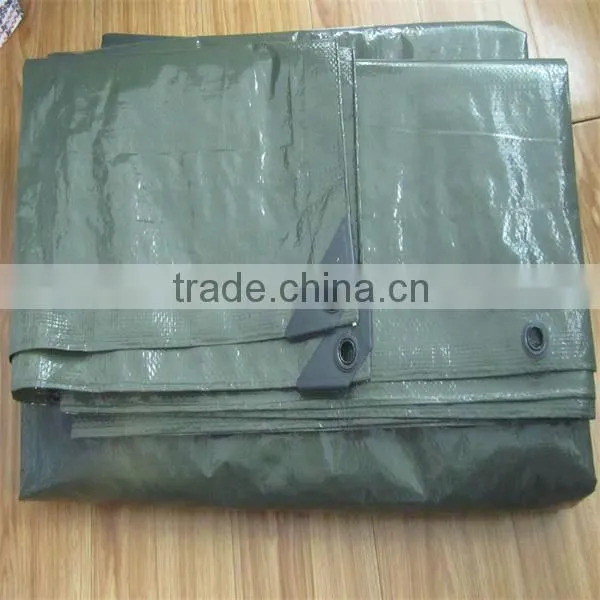 Striple colors PE fabric Sheeting Cover
