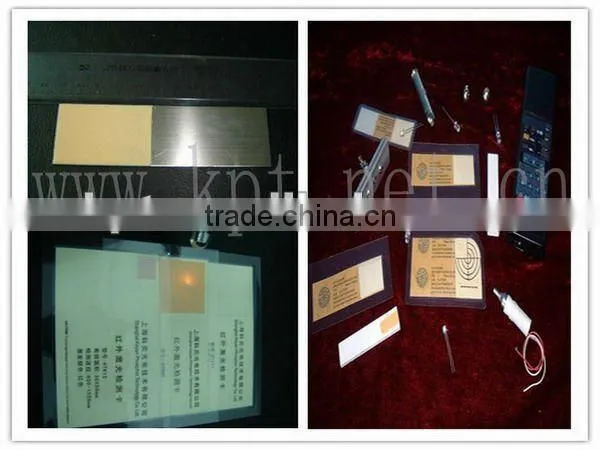 IR laser detecting card