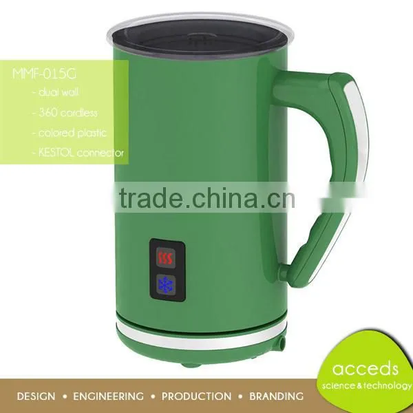 Small Famility Used Electric Milk Frother Cappuccino Espresso Machine