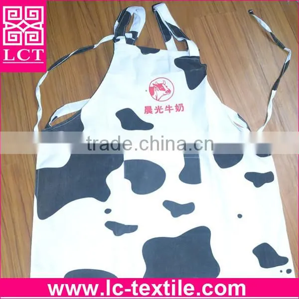 custom womens milk patterns bust halter coverall kitchen apron