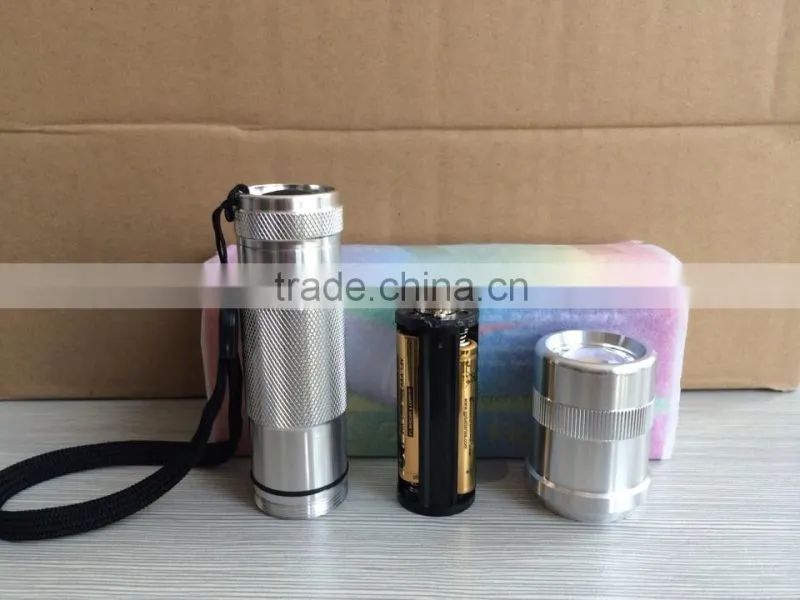 CE RoHS aluminum alloy 3w mini christmas light with batteries