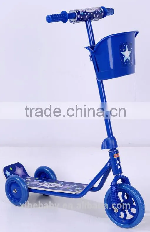 cheap price high quality Scooter kids outdoor activity, kids toy blue kids