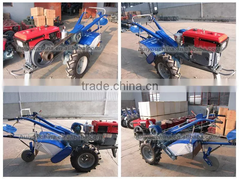 12hp Power Tiller, Hand Tractor, Walking Tractor with Rotary Cultivator