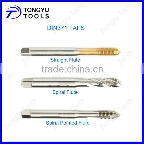 alloy steel or hss tap wrench die wrench DIN 352 hand taps machine taps Taps and Dies for creating screw thread tap and die set