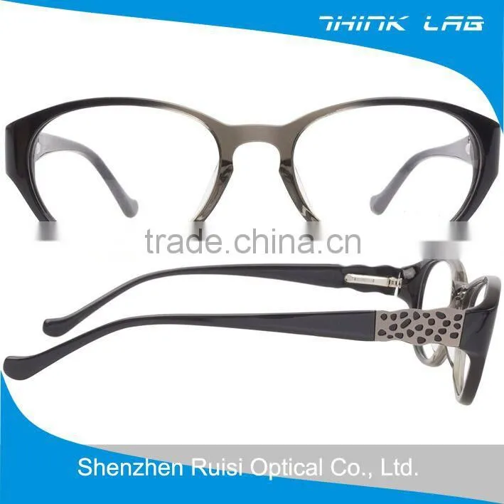 Latest model spectacle frame women acetate optical frames wholesale
