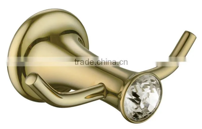 diamon antique double hooks, robe hooks