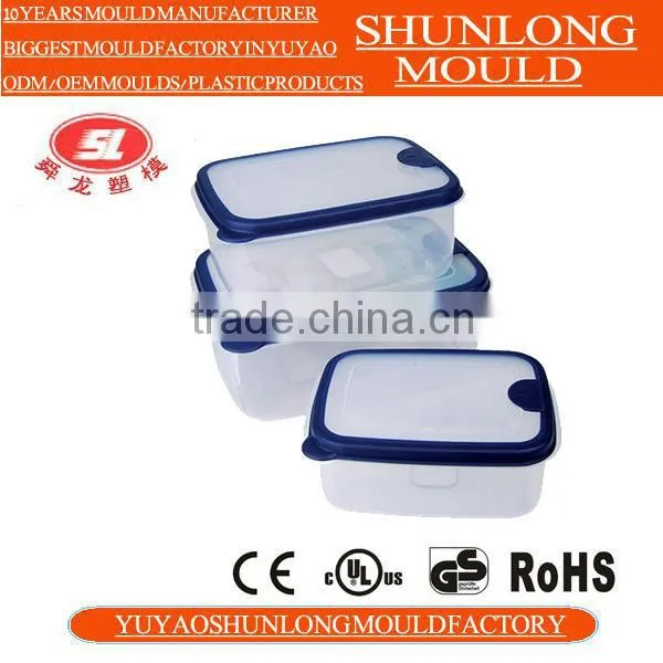Vacuum preservation food case plastic injection mould export to USA
