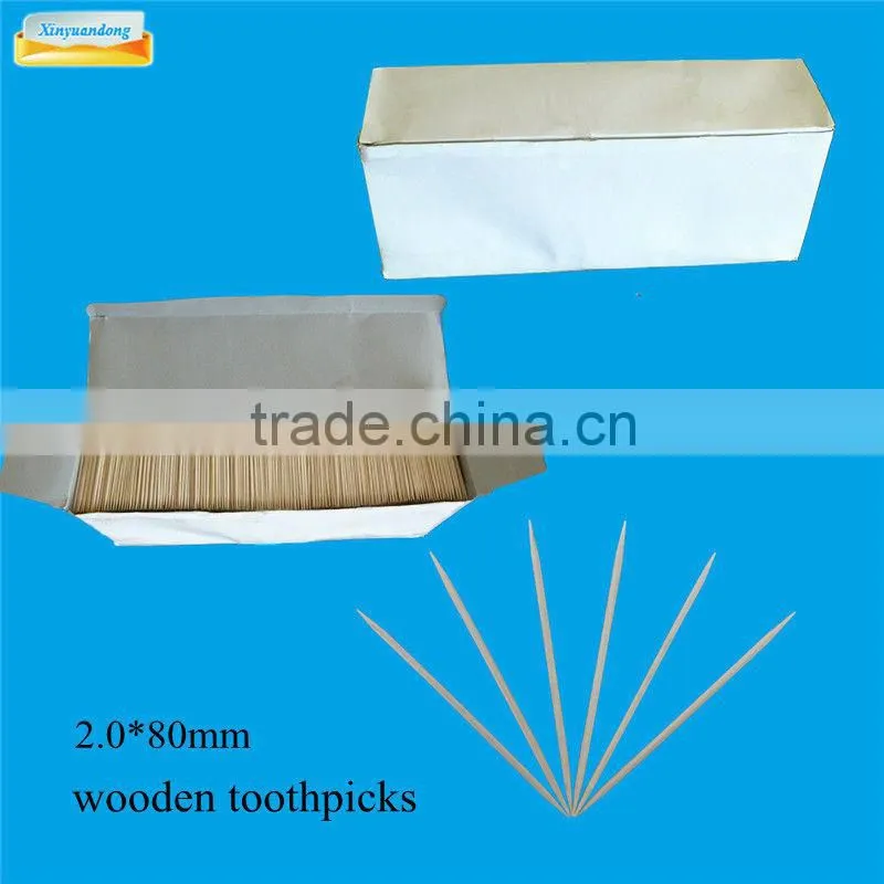 different wooden toothpicks / personalized toothpicks