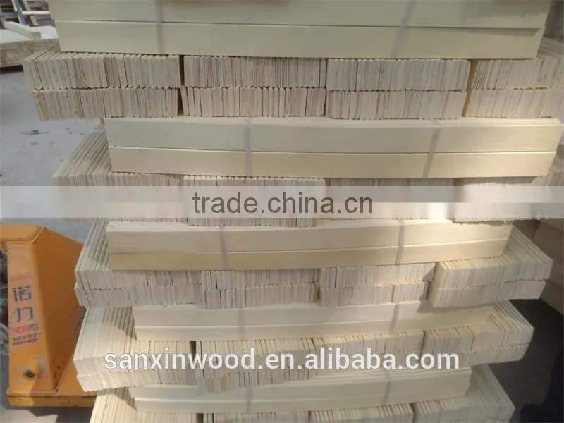 poplar core plywood slatted woods for bed usage poplar wood