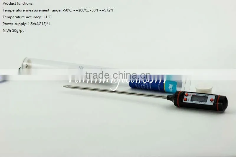 Stainless-steel Pen Probe Digital Thermometer
