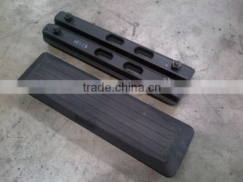 Track Pad, Track Block, Rubber Pad For Excavator Pc60