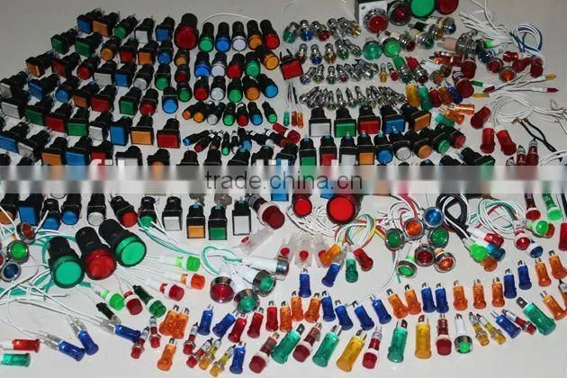 Green 12V led signal light 8mm Fast Delivery FL1-24