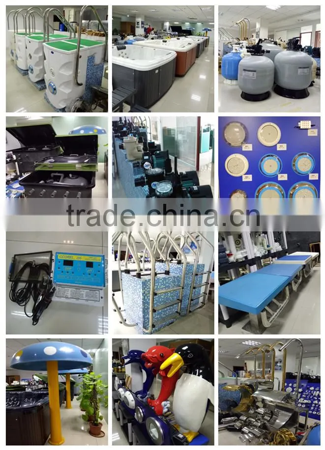 Water fountain equipment stainless steel waterfall for swimming pool