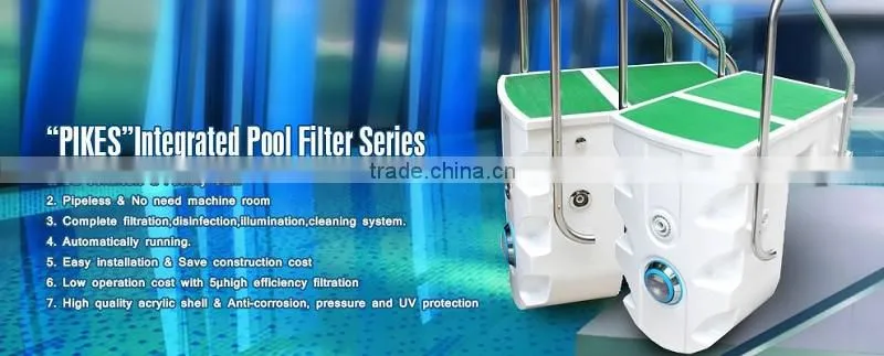 Factory PIKES PK8023 used pool filters for sale, portable swimming pool filter housing