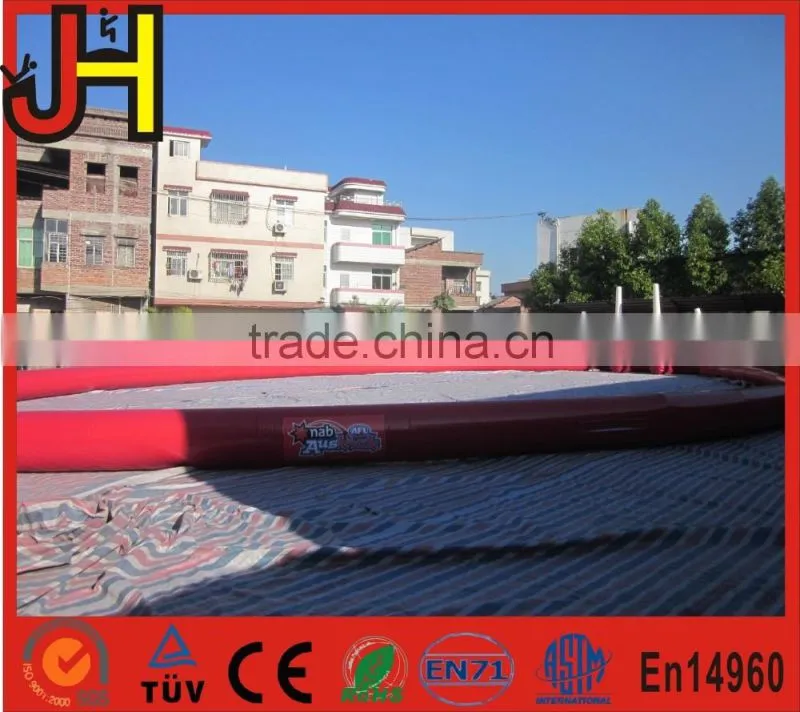 Best price inflatable rugby pitch, inflatable American football field, Mega Rugby/ Football Pitch