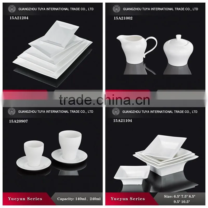 China super white home use milk pot , sugar jug crockery