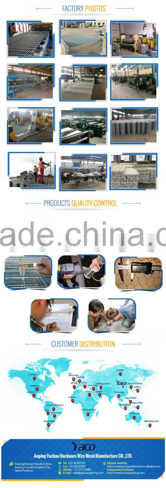 hign quality galvanized welded wire mesh