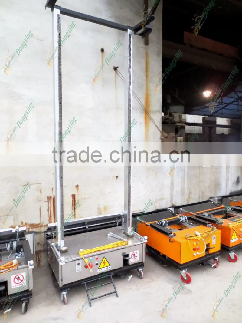 new design automatic cement plastering machine