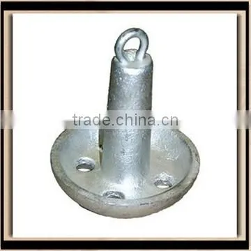 Chinas Marine Deck Hardware PVC Coated Mushroom Anchor for boat and ship