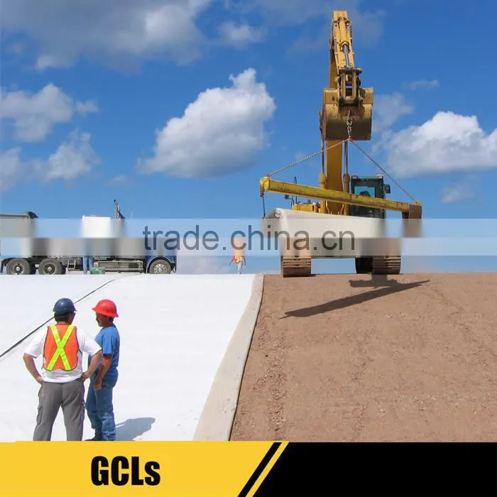 Geosynthetic clay liners (GCLs) combine geosynthetics with sodium bentonite clay