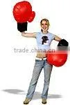 PVC inflatable punching bag PVC inflatable boxing gloves