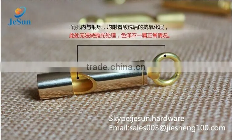 Hot sale survival metal whistles