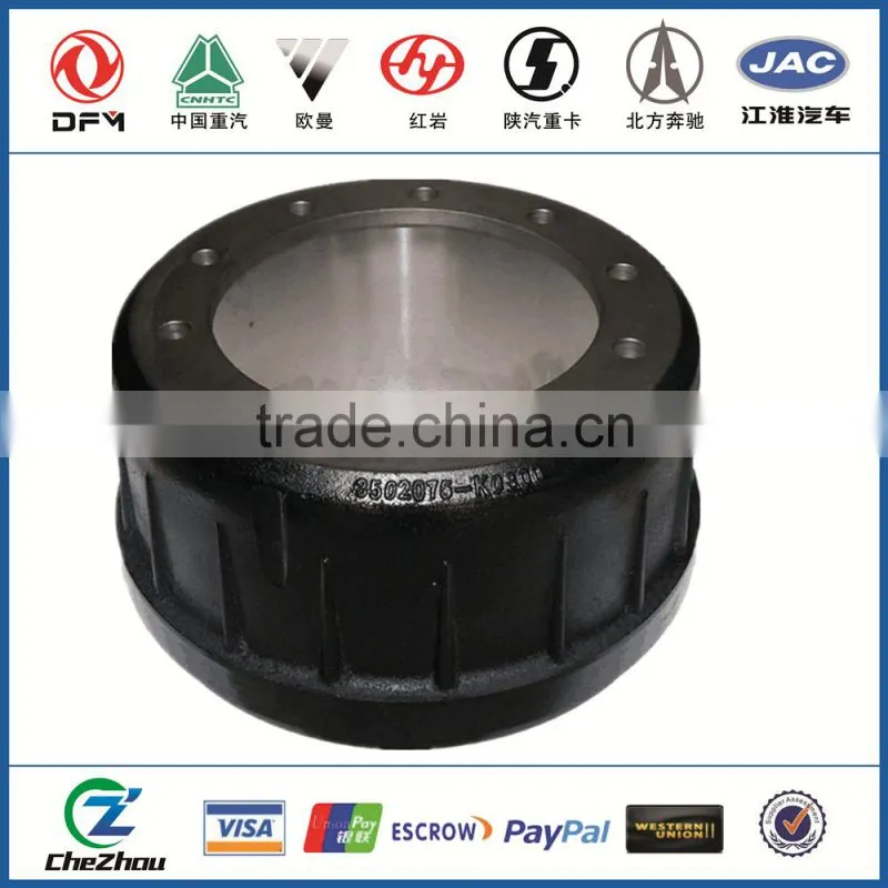 brake drum for heavy trucks