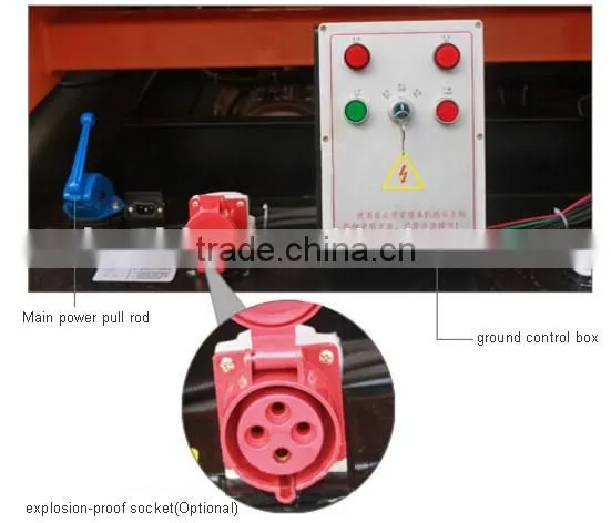 Hydraulic electric scissor lift platform aerial work platform