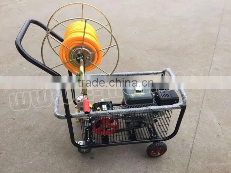 Portable/Trolley/Frame 6.5HP Gasoline Engine Power Sprayer For Agricutural Irrigation