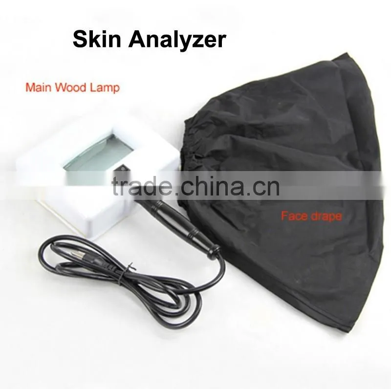 Portable facial and body skin analyzer skin moisture detector