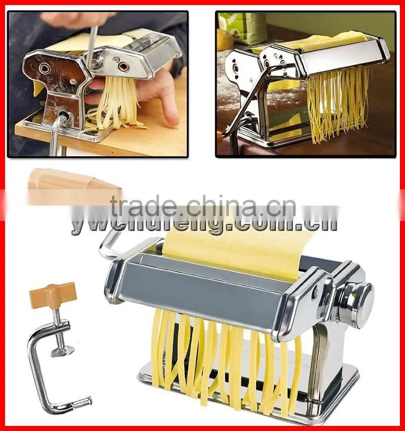 5 in 1 Stainless Steel Pasta Lasagne Spaghetti Tagliatelle Ravioli Maker Machine