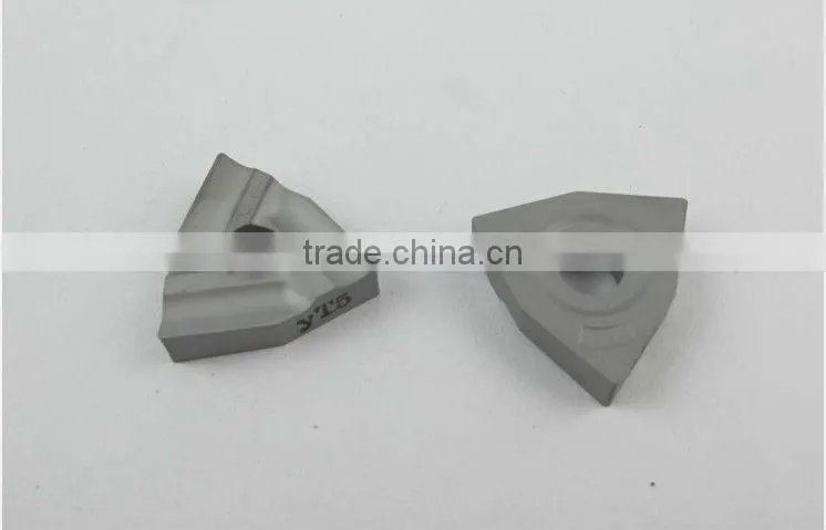 Carbide indexable inserts E242 tool parts for making twist dill bit