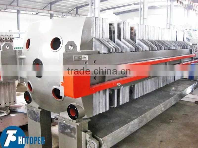 stainless steel/SS filter press/frame and plate filter press machine