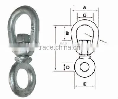 Best Selling G401 Chain Swivel