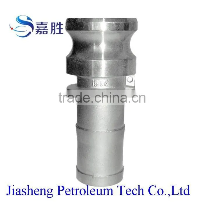 Stainless Steel Male Camlock Quick Coupler Type E