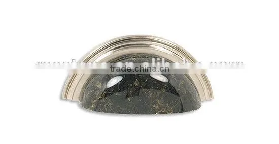cup pull-VU-BN granite pull cup pull brushed nickel for kitchen and bathroom
