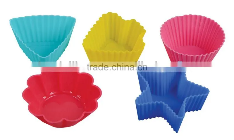 2014 Fashion design fruit shaped silicone cake mould