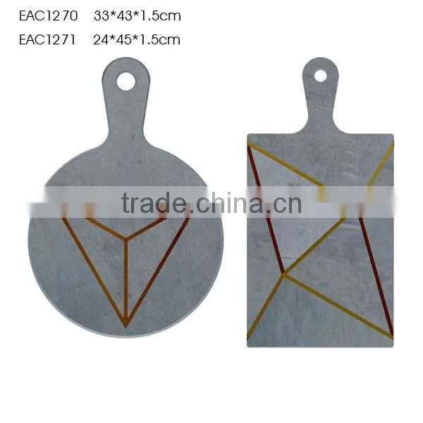 Homeware and kitchenware carrara white marble cutting board