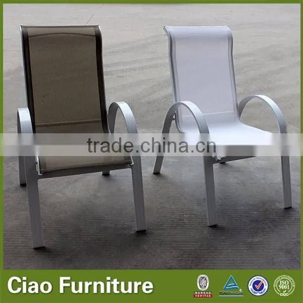 Best Quality Textlin Fabric Outdoor Dining Chair