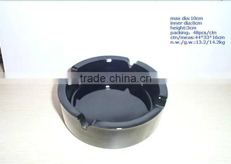 glass ashtray/black glasss ashtray/simple glass ashtray/solid glass ashtry