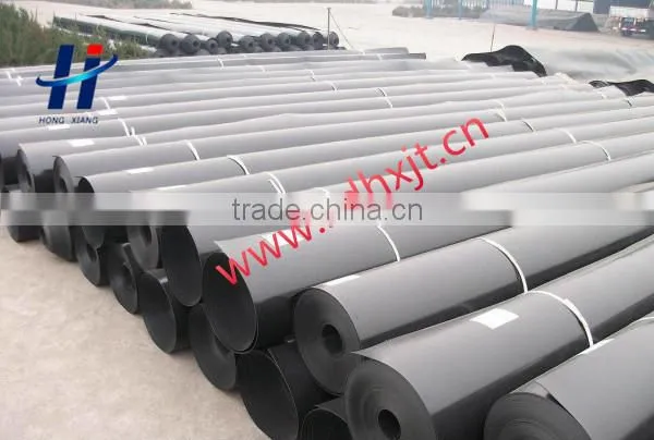 black color hdpe geomembrane used in salt industry anti-seepage