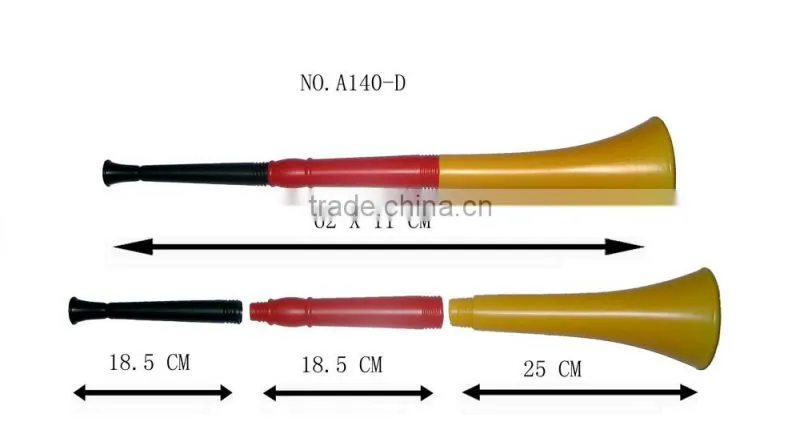 Vuvuzela 3 sections plastic vuvuzela cheerleading vuvuzela loud vuvuzela