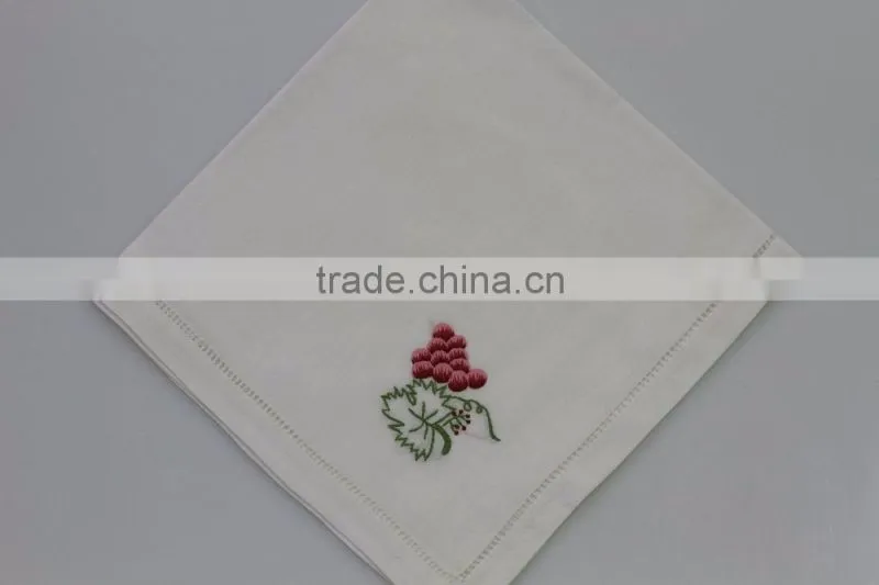 Luxury table napkins with various patterns, made of 100% cotton, set of 6