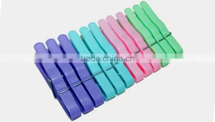 Business Gift custom printed craft clothes drying plastic clip