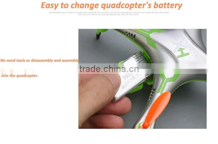 Quad Helicopter 8957V 2.4GHZ 4CH Gyro RC Drone with HD Camera