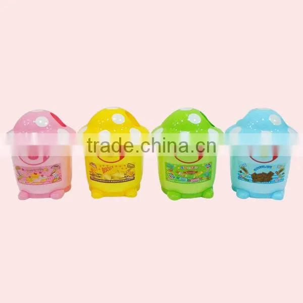 Plastic Home Mini Dustbin/Frog Shape Paper Towel Tube